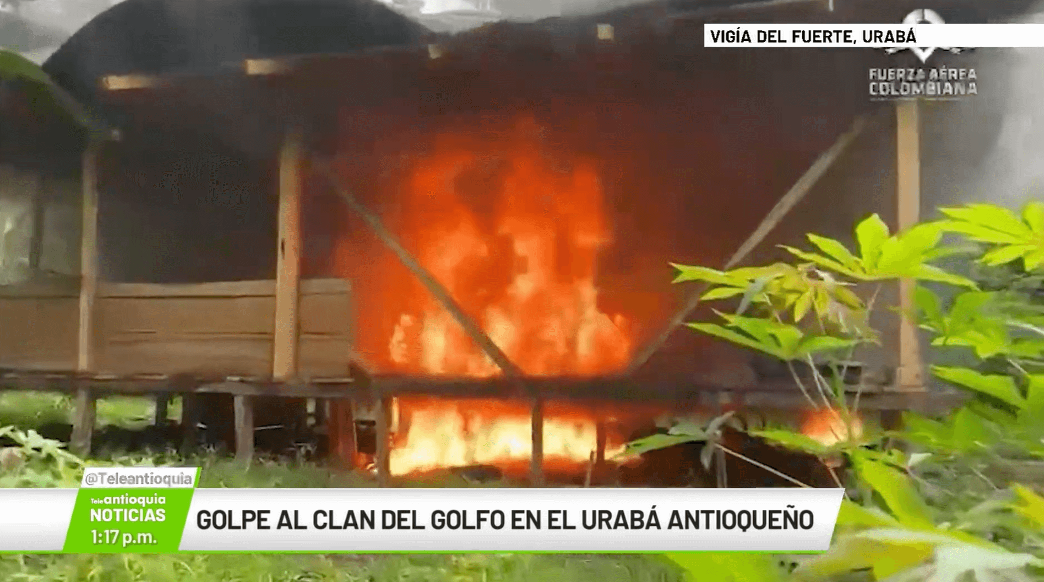 Golpe al Clan del Golfo en el Urabá Antioqueño