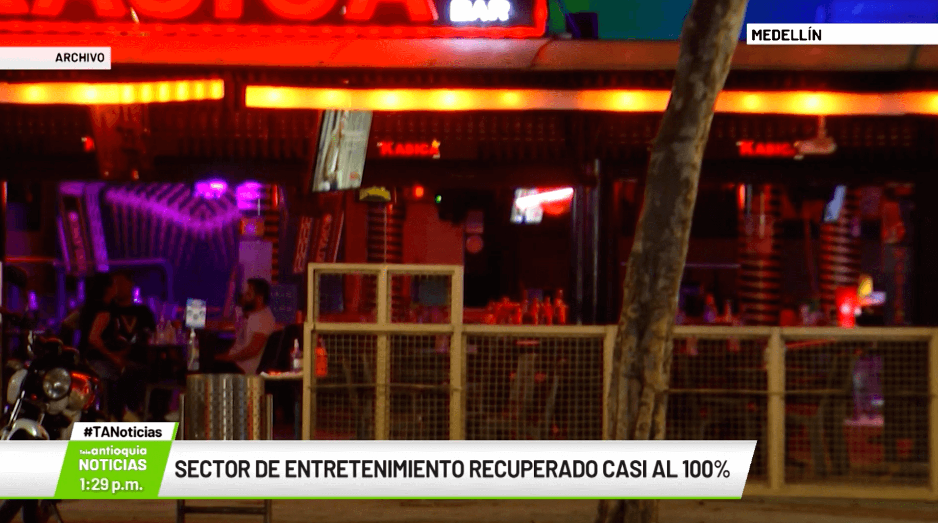 Sector de entretenimiento recuperado casi al 100 %