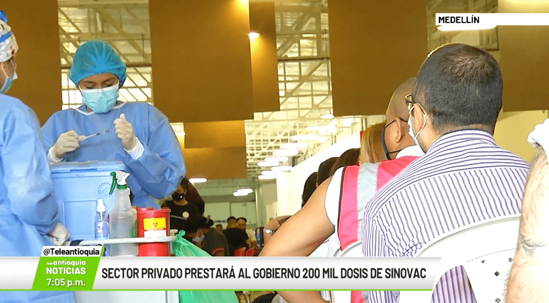Sector privado prestará al Gobierno 200 mil dosis de Sinovac