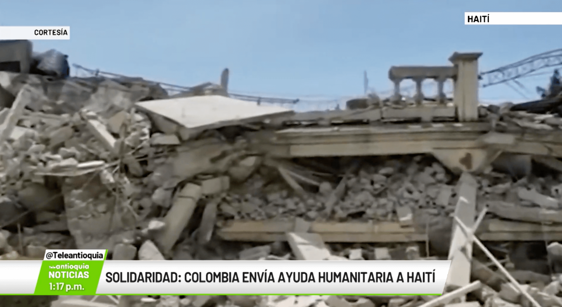 Solidaridad: Colombia envía ayuda humanitaria a Haití