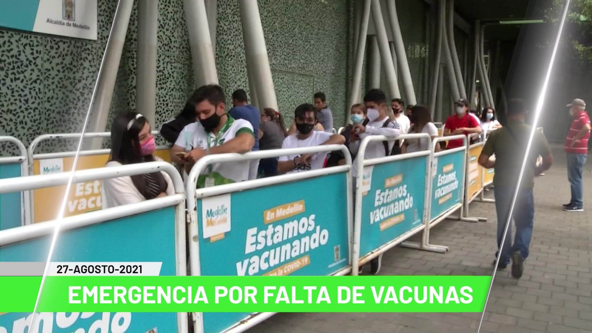 Titulares de Teleantioquia Noticias – viernes 27 de agosto de 2021