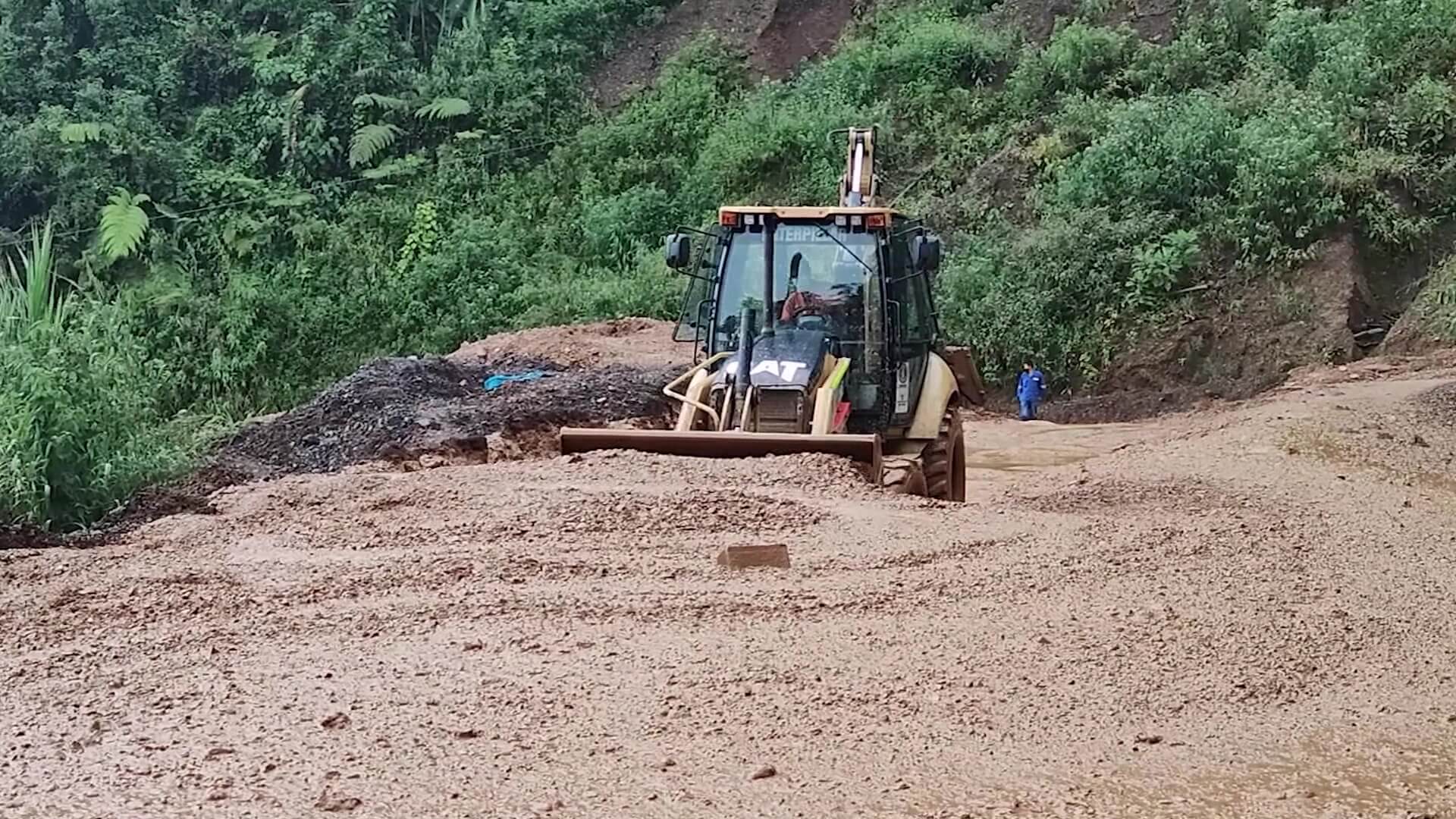 Viviendas y vías afectadas por lluvias en el Suroeste antioqueño