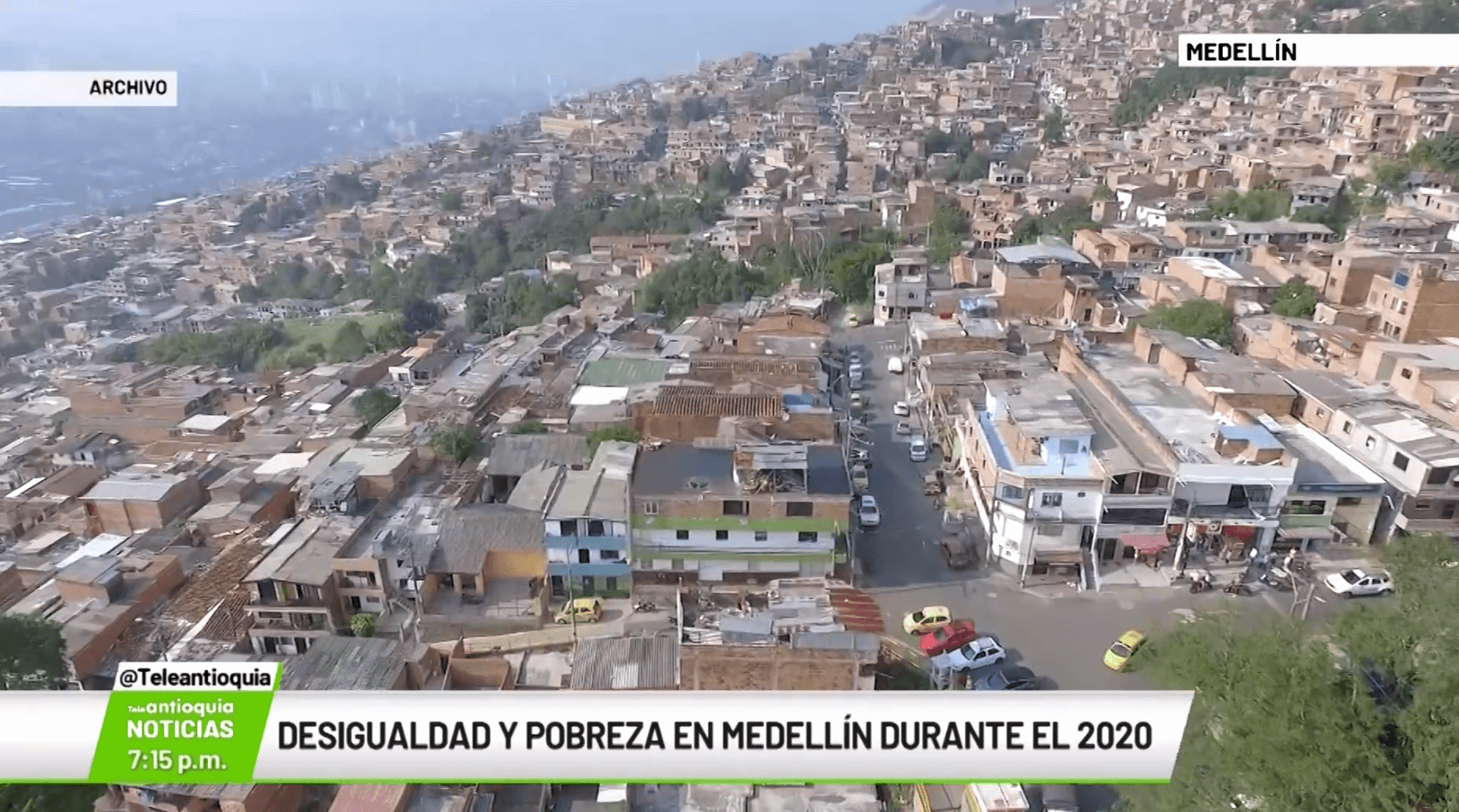 Desigualdad y pobreza en Medellín durante el 2020
