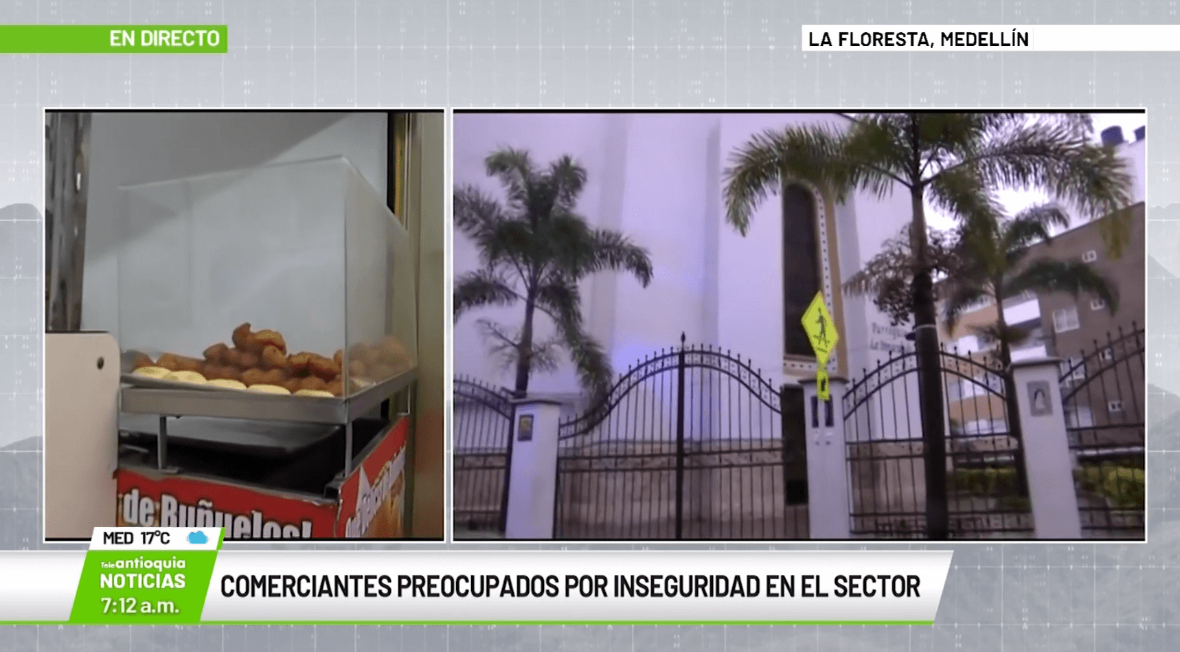 Comerciantes de La Floresta preocupados por inseguridad en el sector