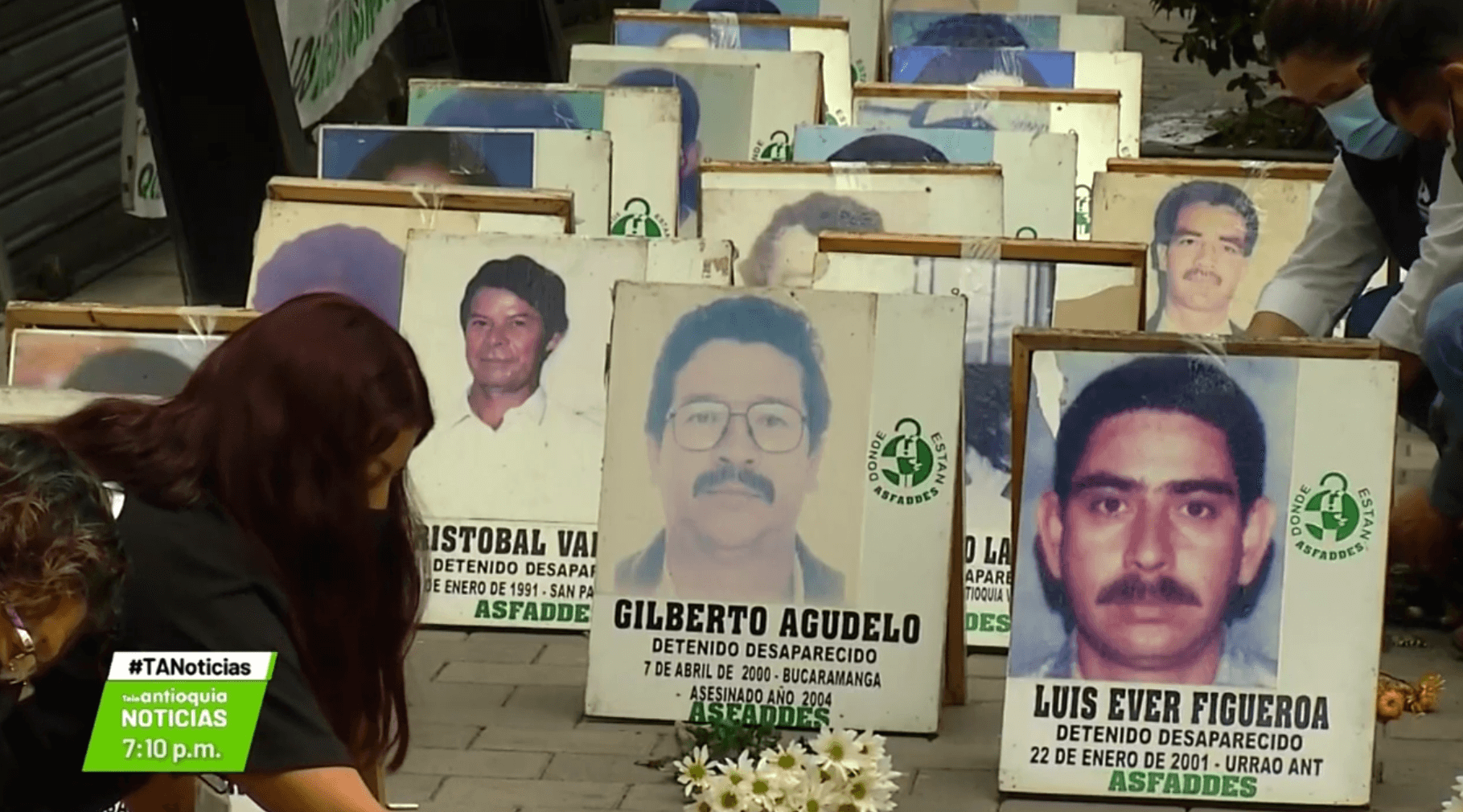 En Antioquia familias esperan a 30 mil desaparecidos