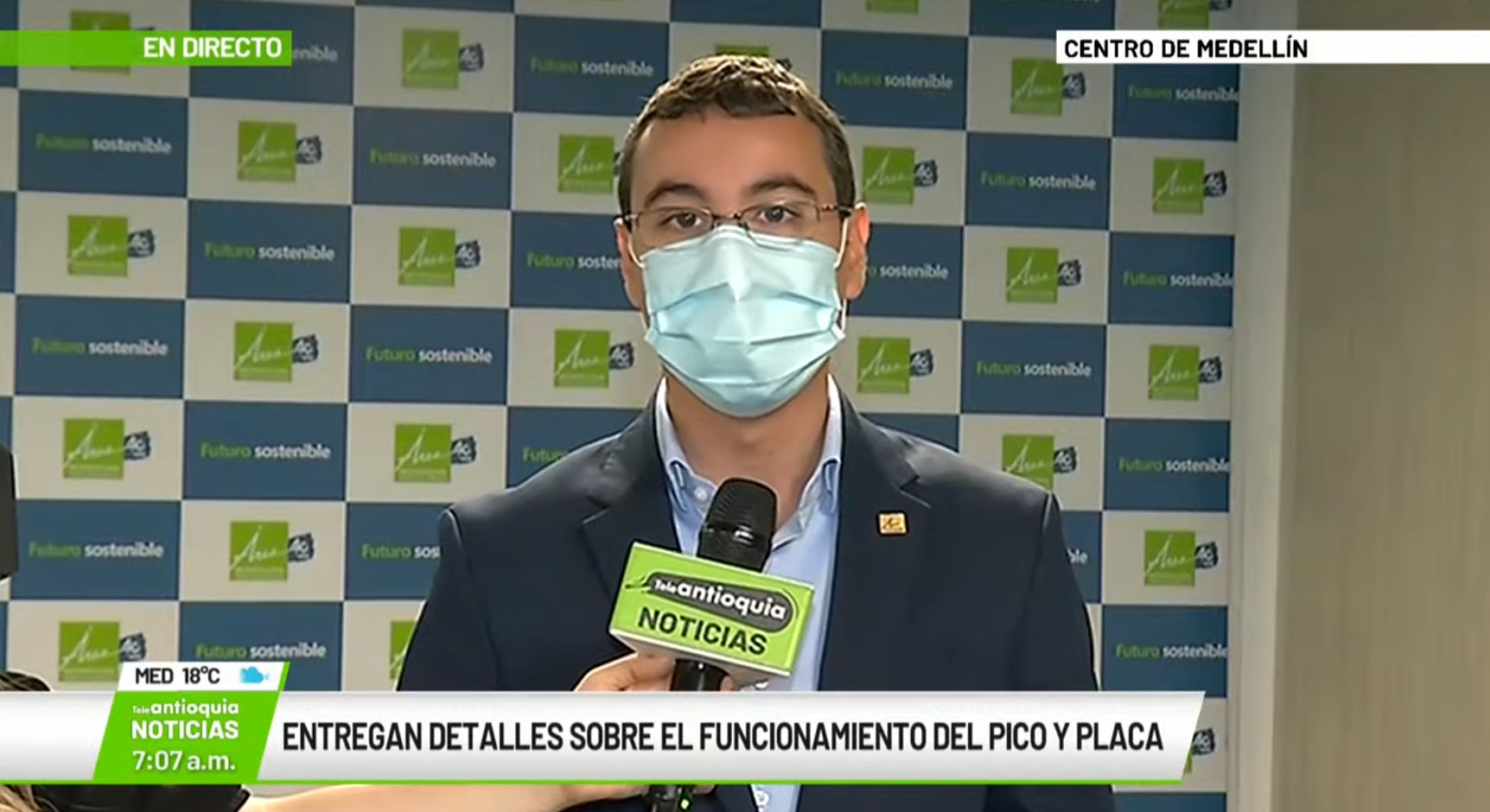 Conclusiones rueda de prensa con Juan David Palacio, dir. Área Metropolitana-