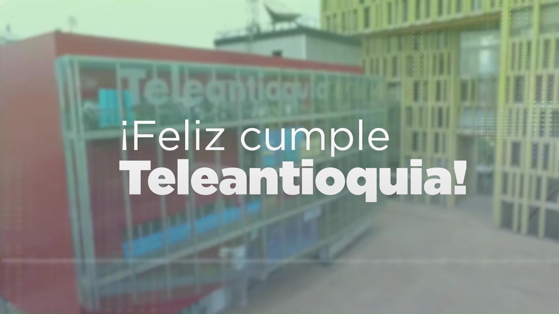 Nuestro canal Teleantioquia cumple 36 años