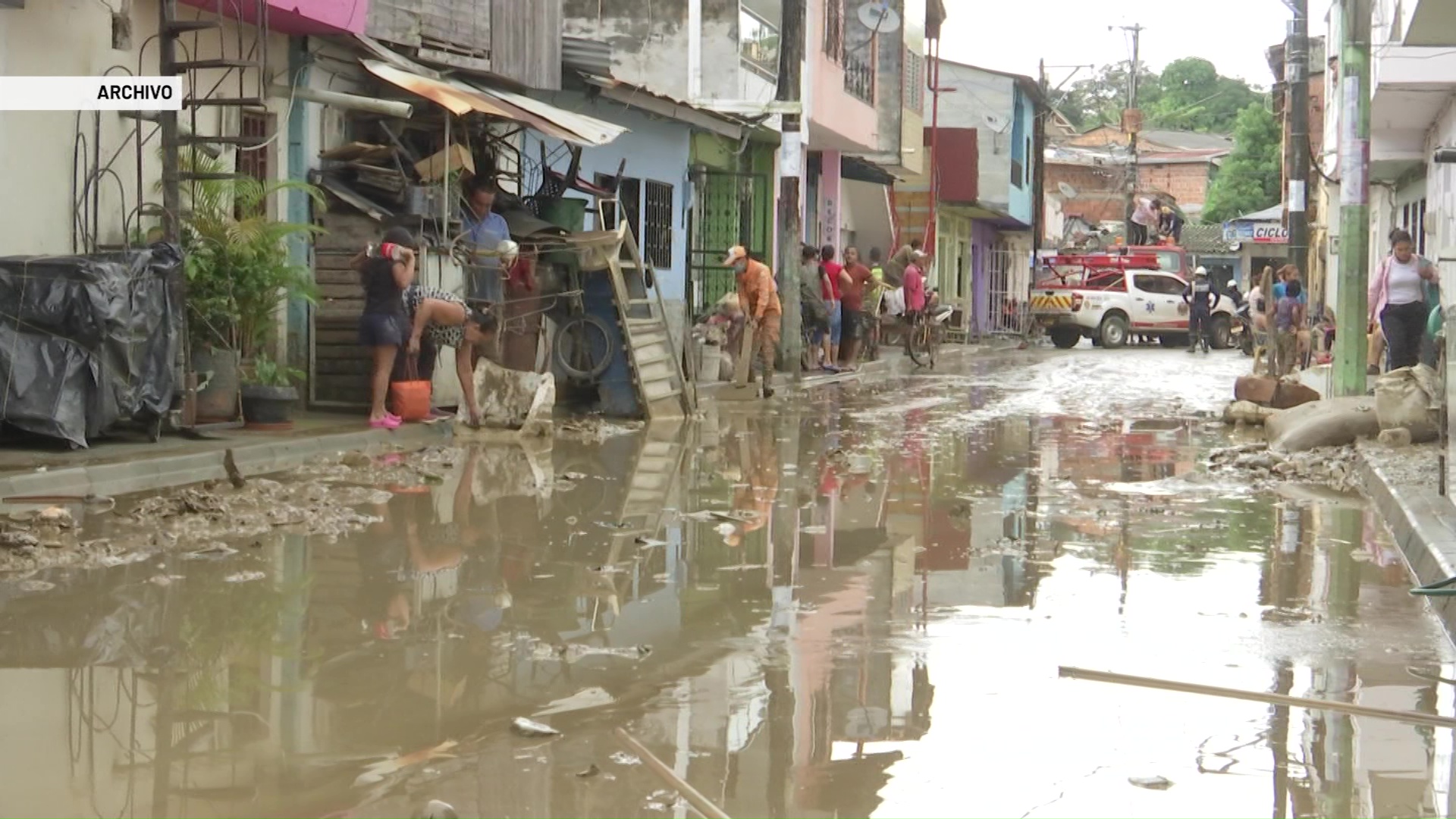 Alerta roja en cuatro subregiones por exceso de lluvia