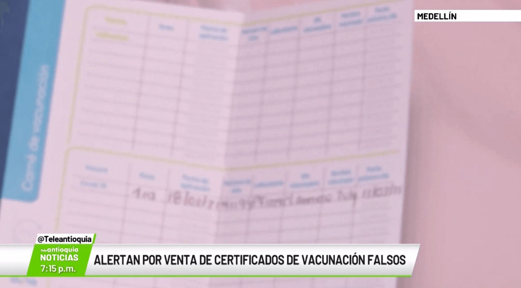 Alertan por certificados de vacunación falsos