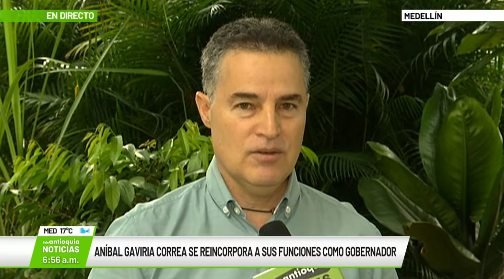 Entrevista con Aníbal Gaviria Correa, gobernador de Antioquia