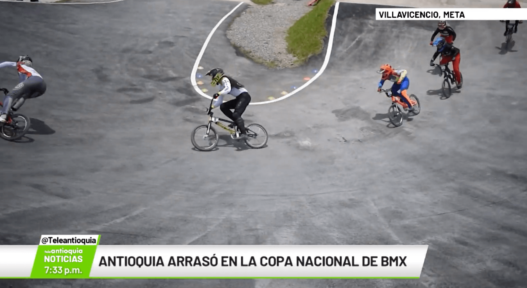 Antioquia arrasó en la Copa Nacional de BMX