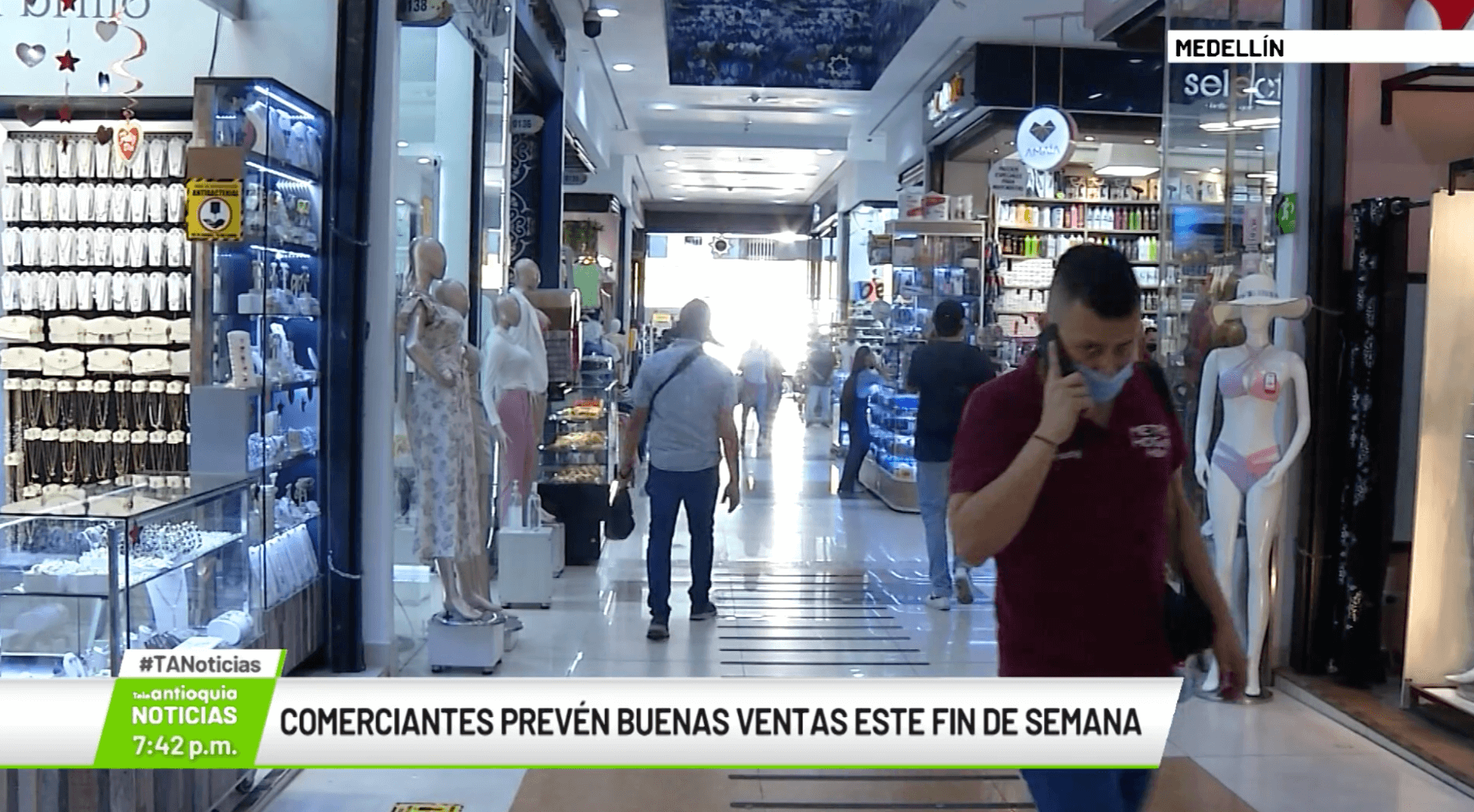 Comerciantes prevén buenas ventas este fin de semana