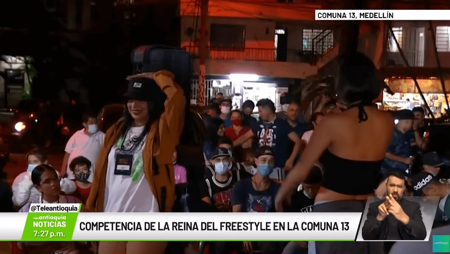 Competencia de la Reina del Freestyle en la Comuna 13