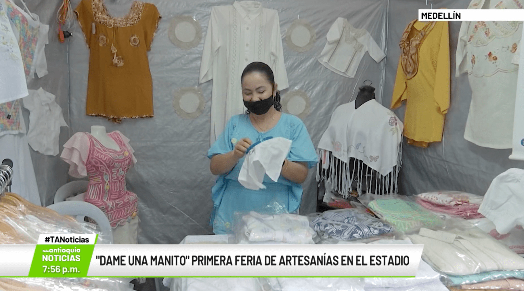 ‘Dame una Manito’ primera feria de artesanías en el Estadio