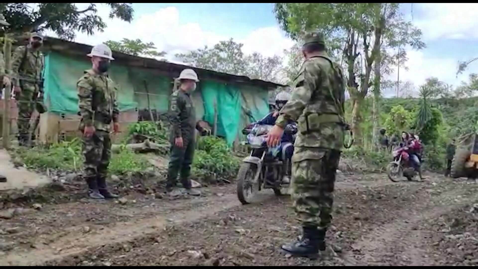 Ejército inició con la intervención de las vías rurales