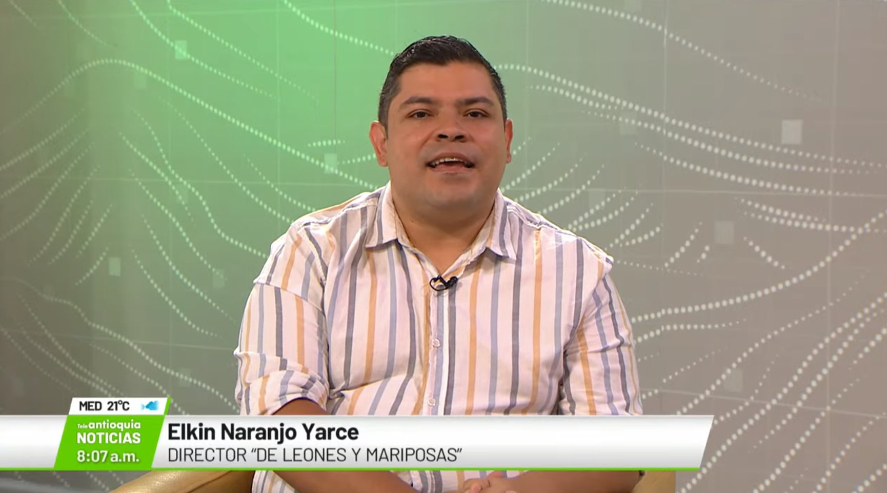 Entrevista con Elkin Naranjo Yarce, director de “Leones y Mariposas”