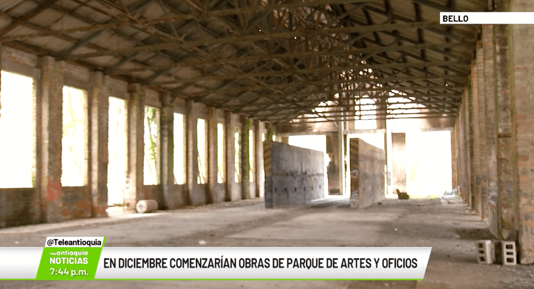 En diciembre comenzarán obras de Parques de Artes y Oficios