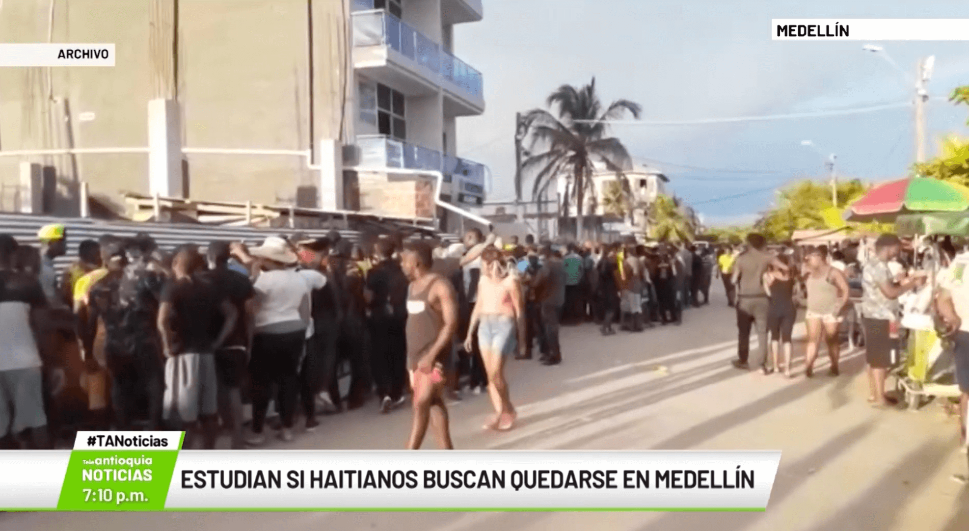 Estudian si haitianos buscan quedarse en Medellín