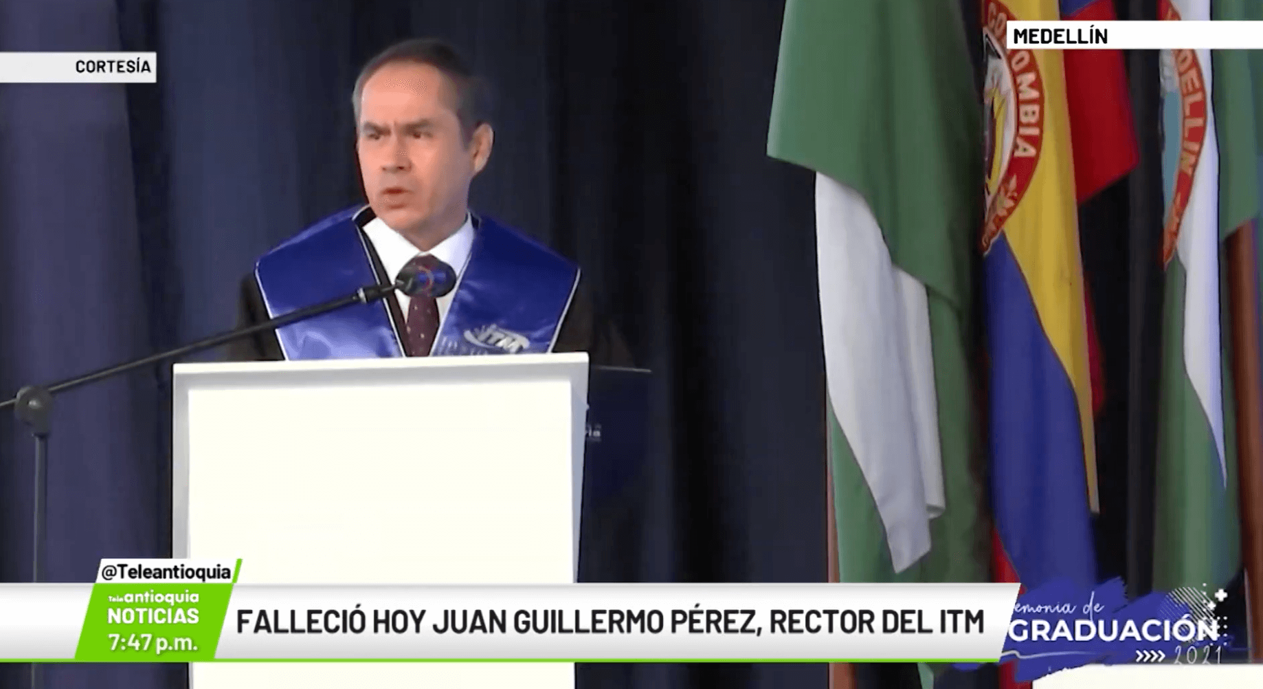 Falleció Juan Guillermo Pérez, rector de ITM