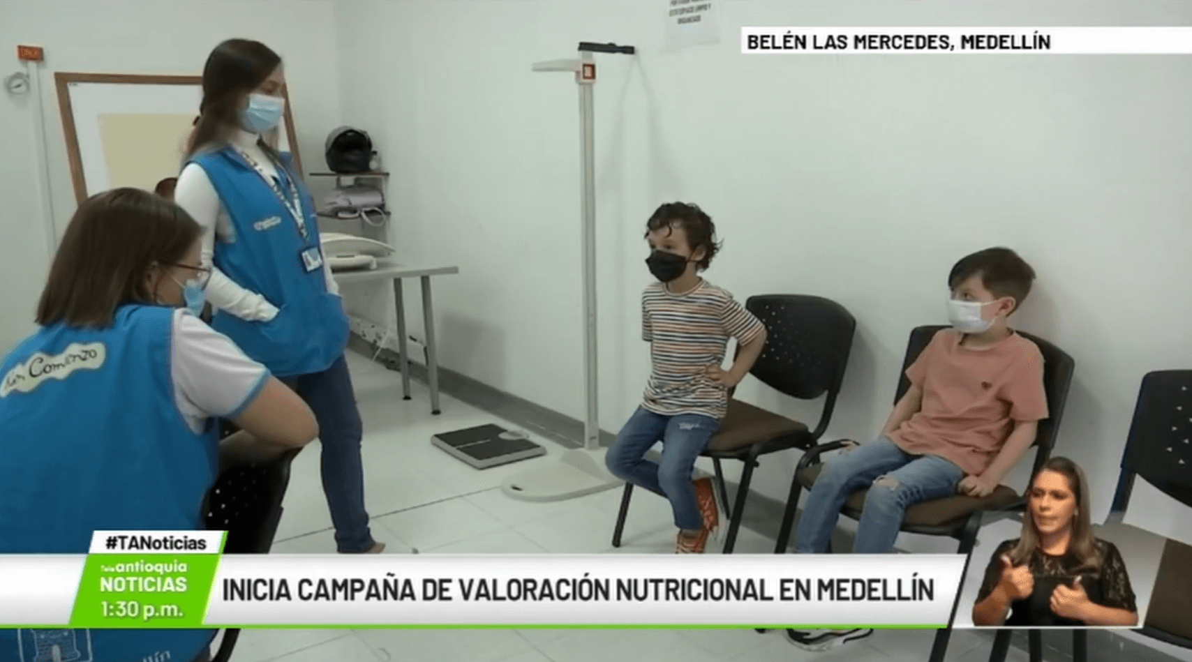 Inicia campaña de valoración nutricional en Medellín