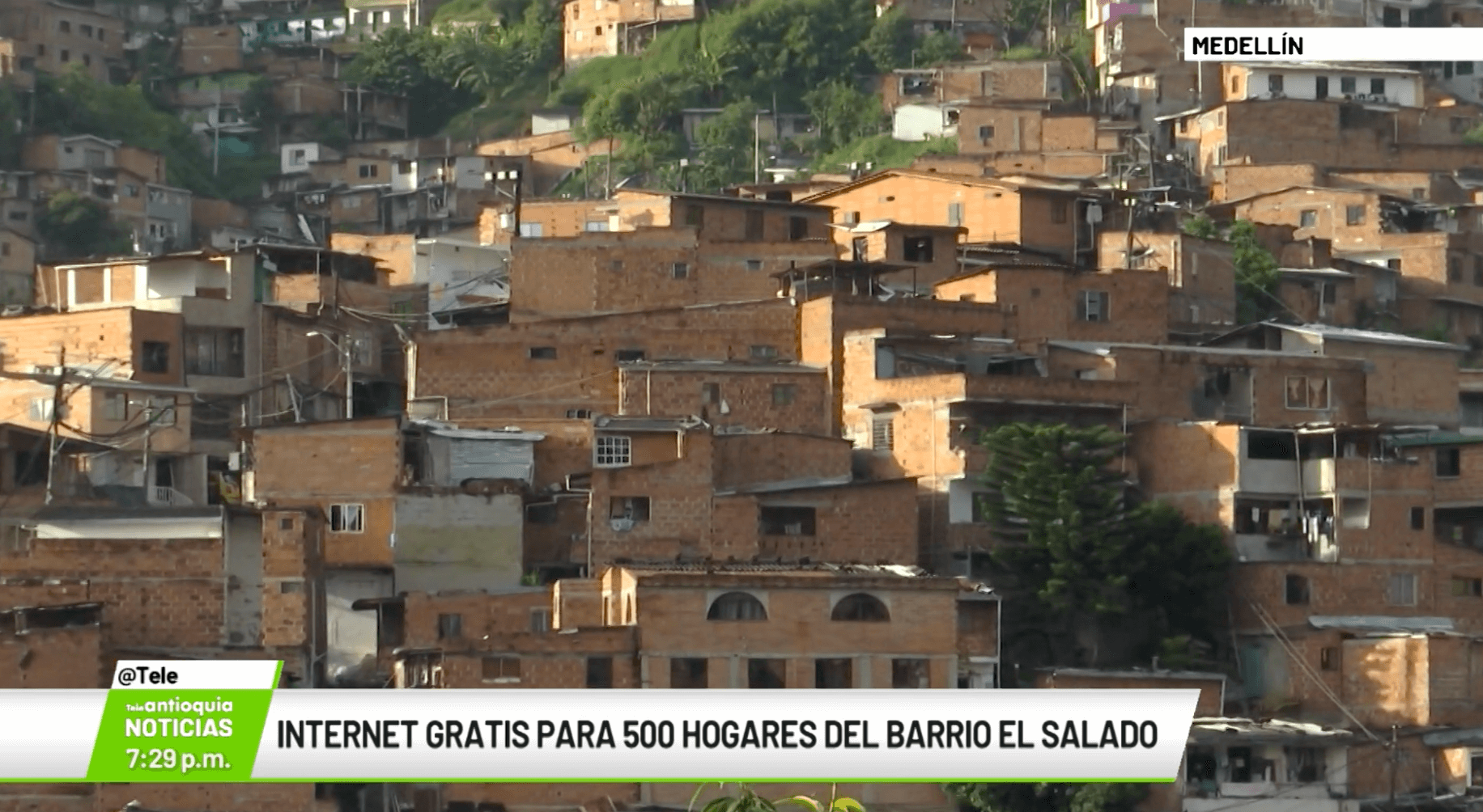 Internet gratis para 500 hogares del barrio El Salado