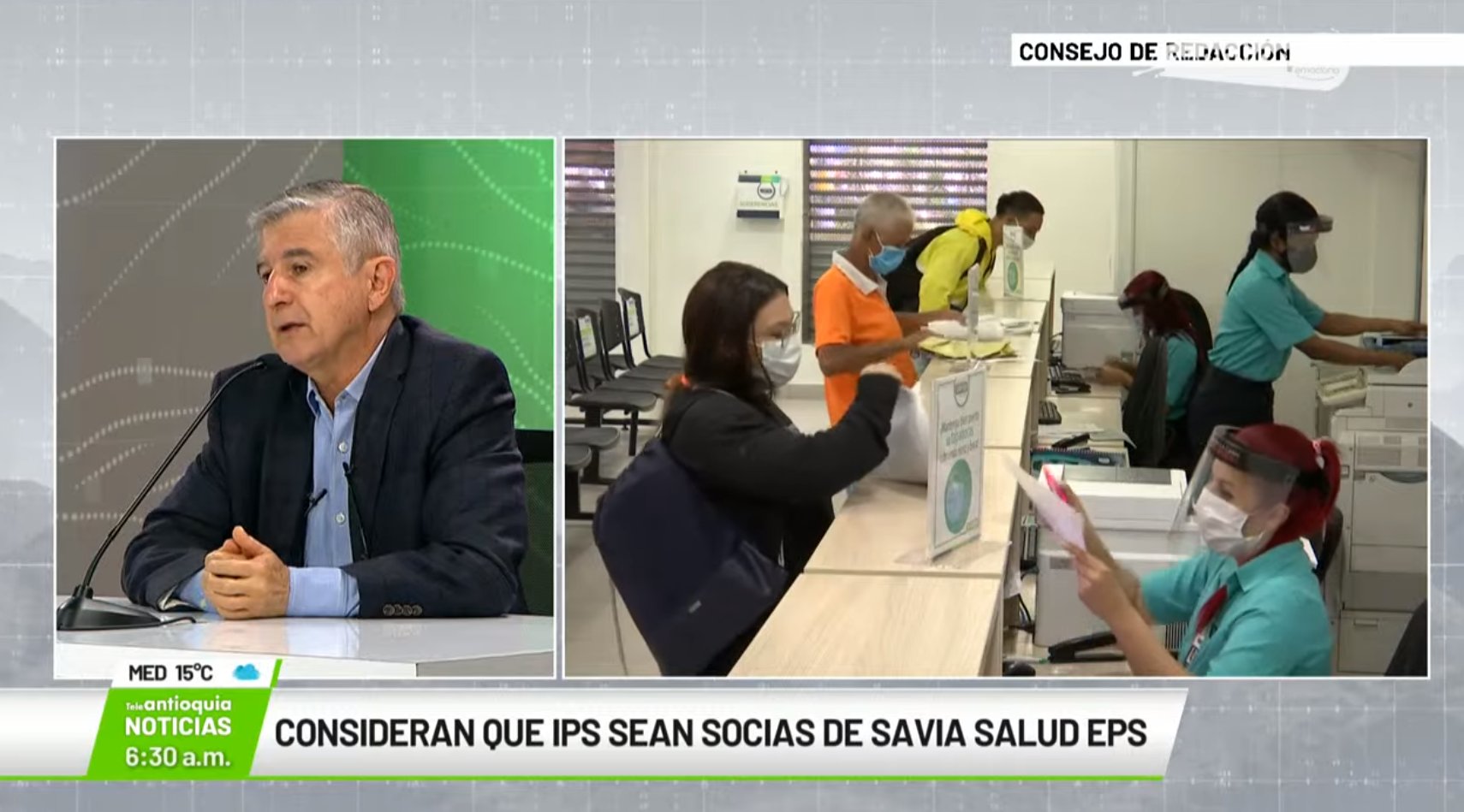 Entrevista con Luis Gonzalo Morales, gerente Savia salud