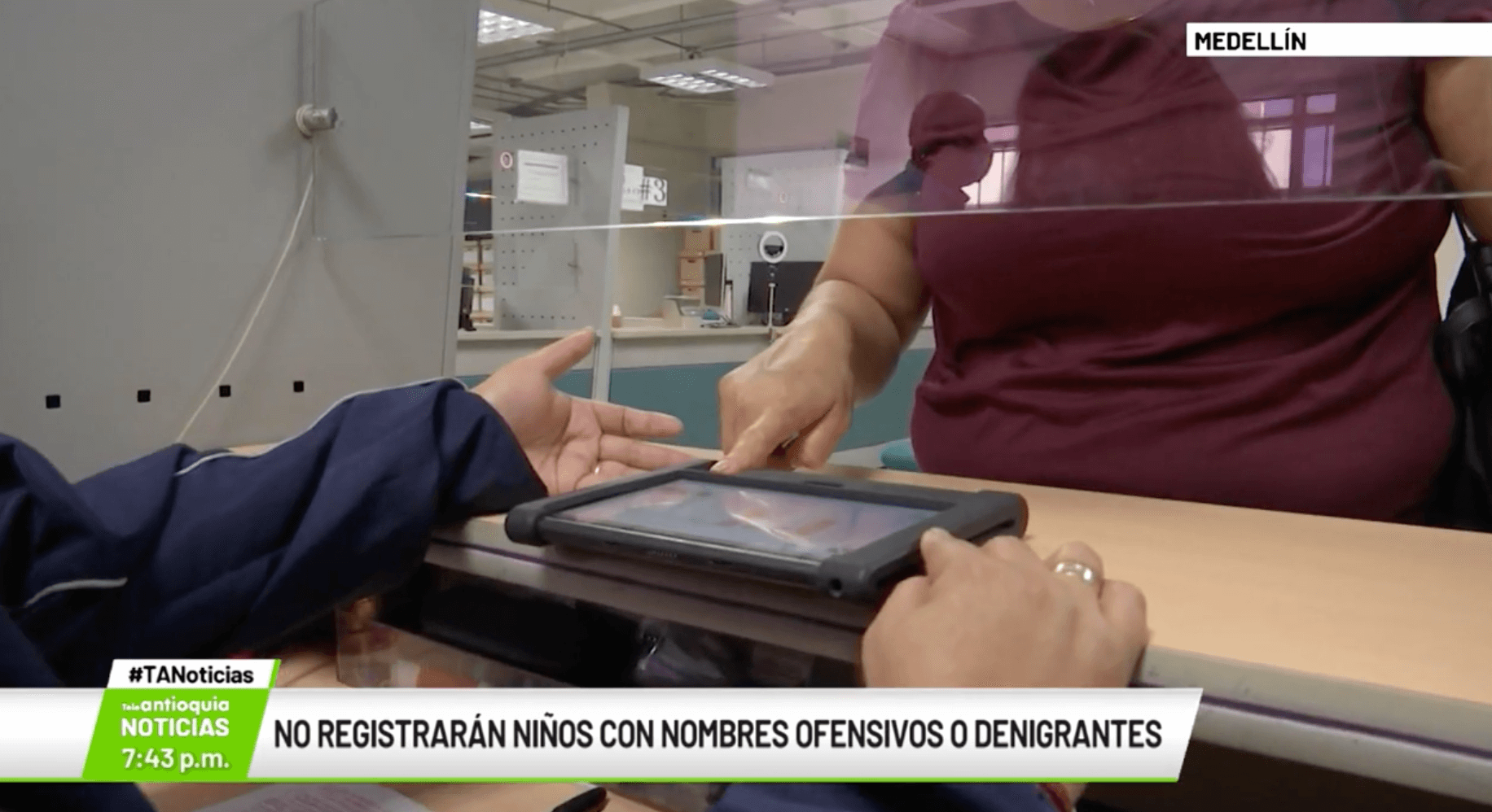 No registrarán niños con nombres ofensivos o denigrantes