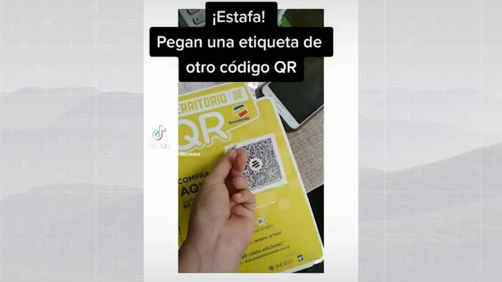 Nueva modalidad de hurto a través de códigos QR