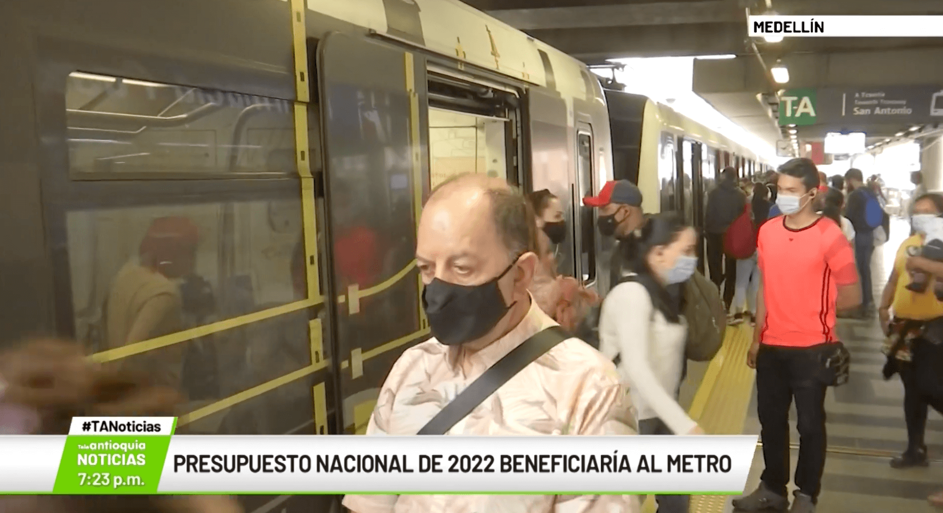 Presupuesto nacional de 2022 beneficiaría al Metro