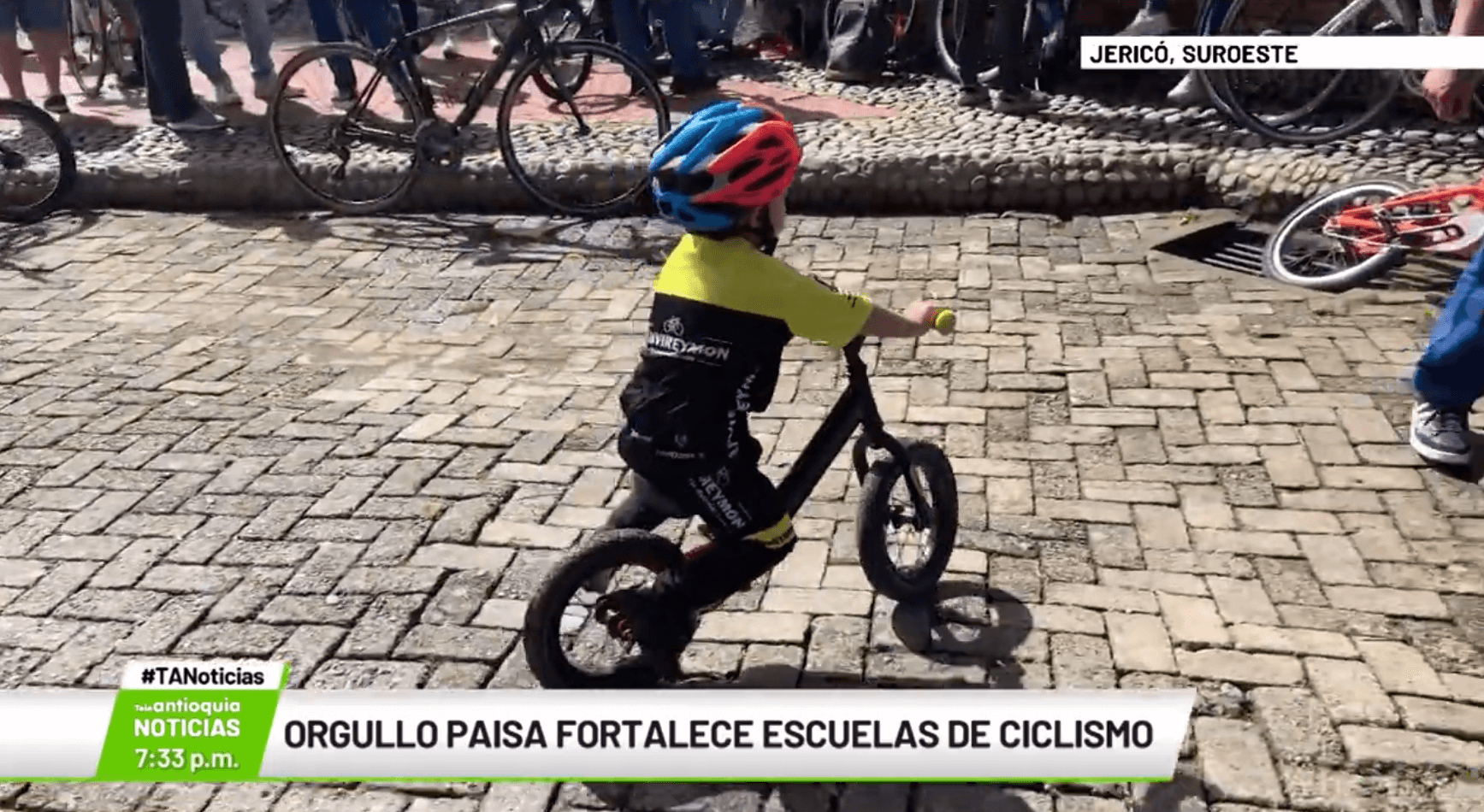 Orgullo paisa fortalece escuelas de ciclismo