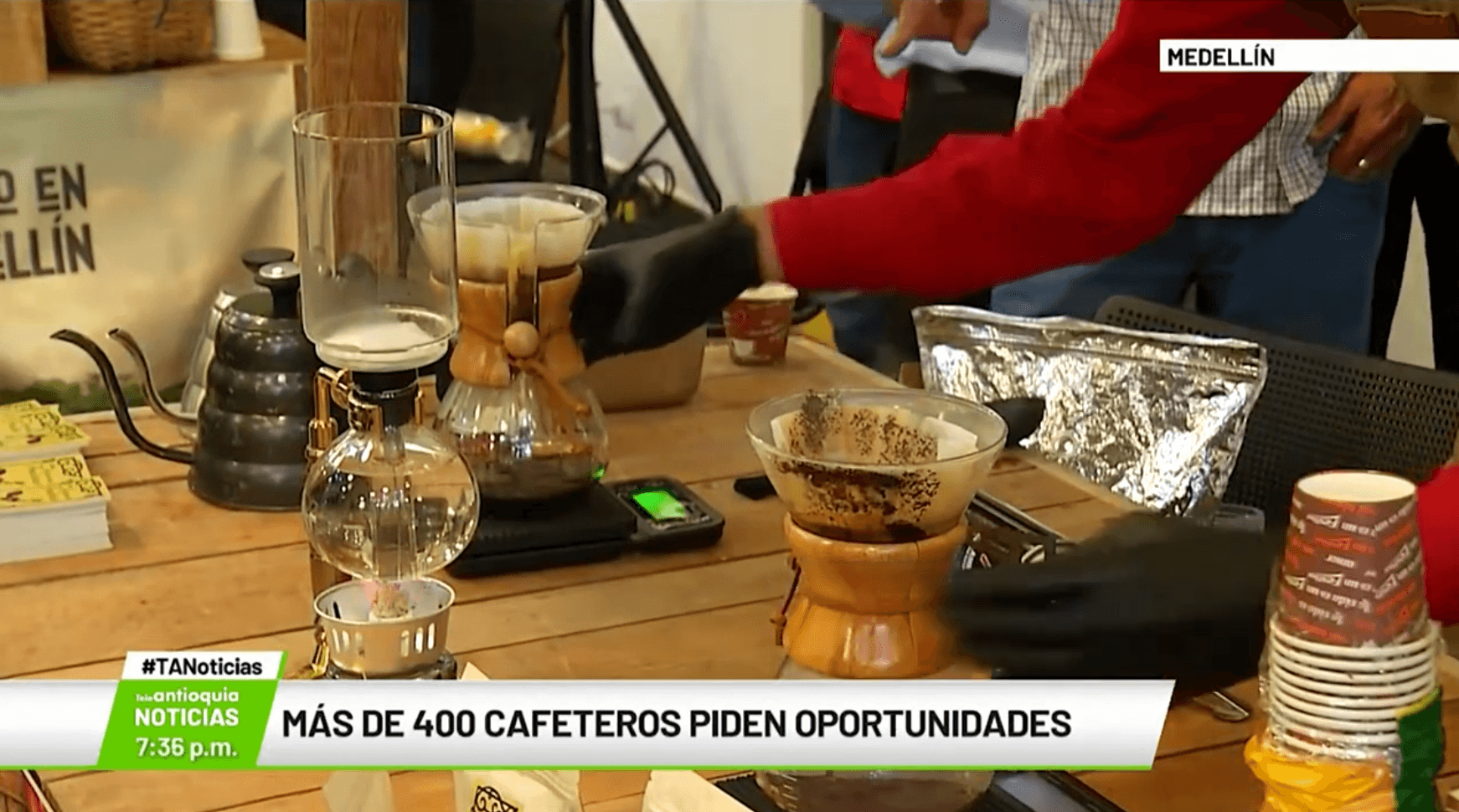 Más de 400 cafeteros piden oportunidades