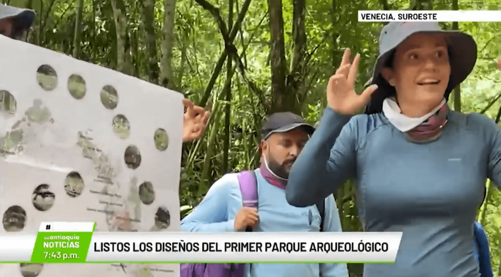 Listos los diseños del primer parque arqueológico