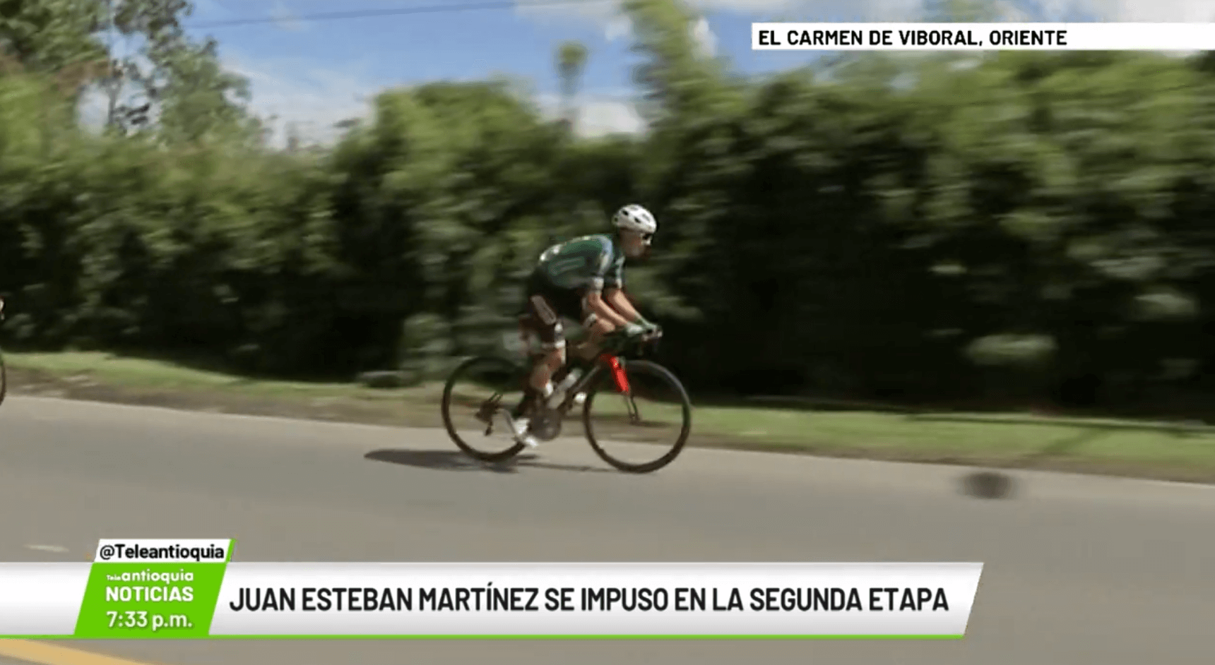 Juan Esteban Martínez se impuso en la segunda etapa