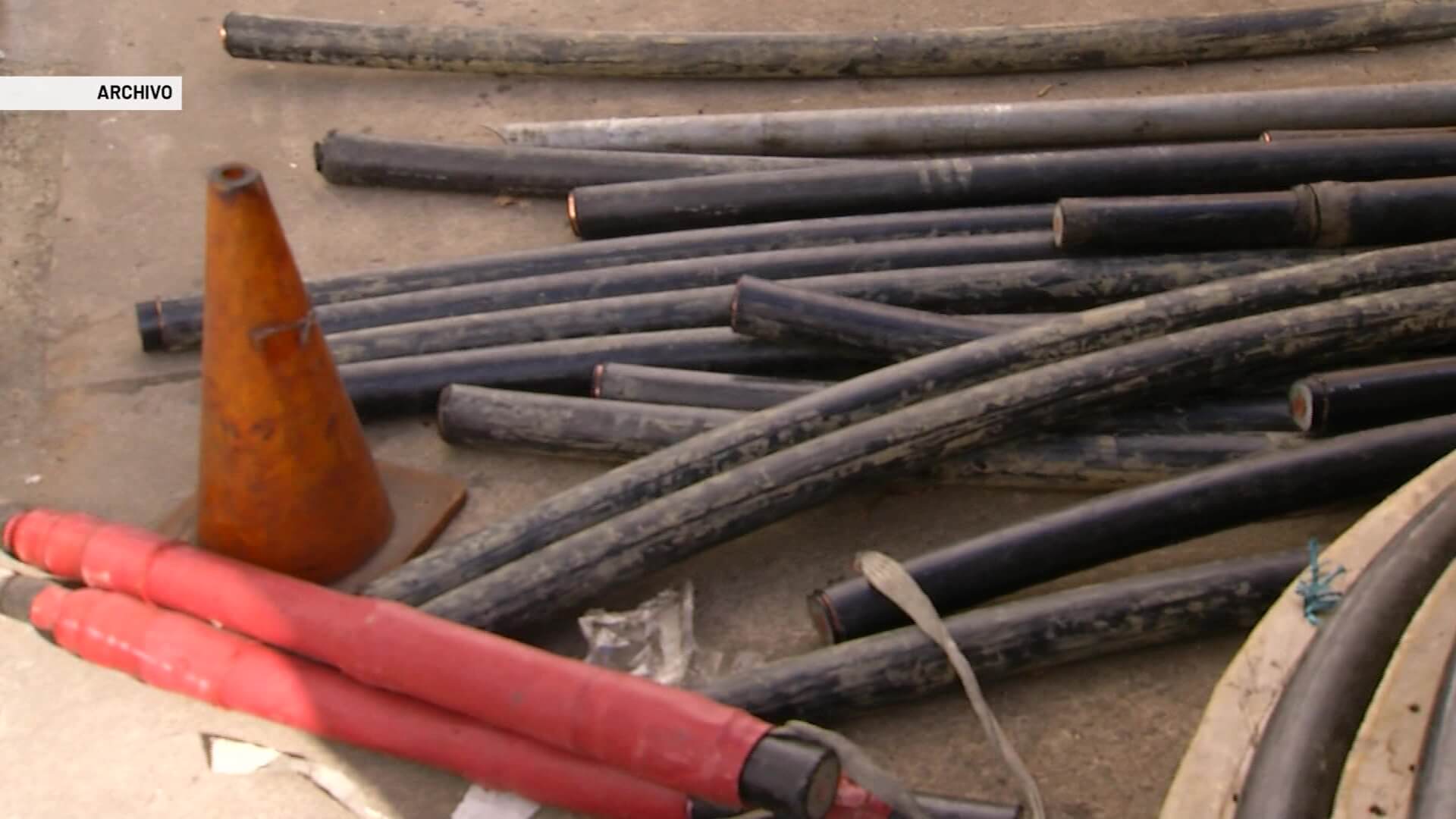 97 % de robos de cables de cobre ocurre en Antioquia