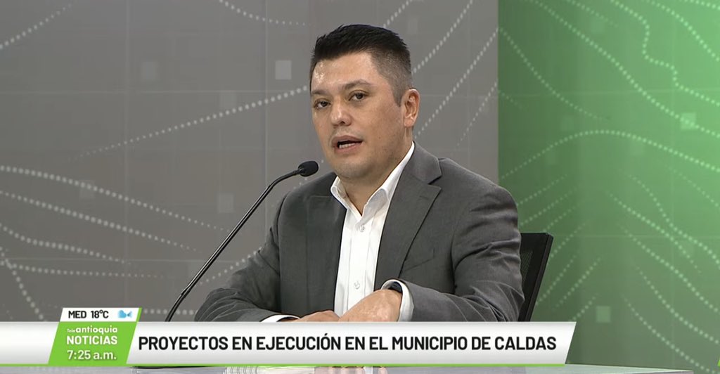 Entrevista con Mauricio Cano, alcalde de Caldas