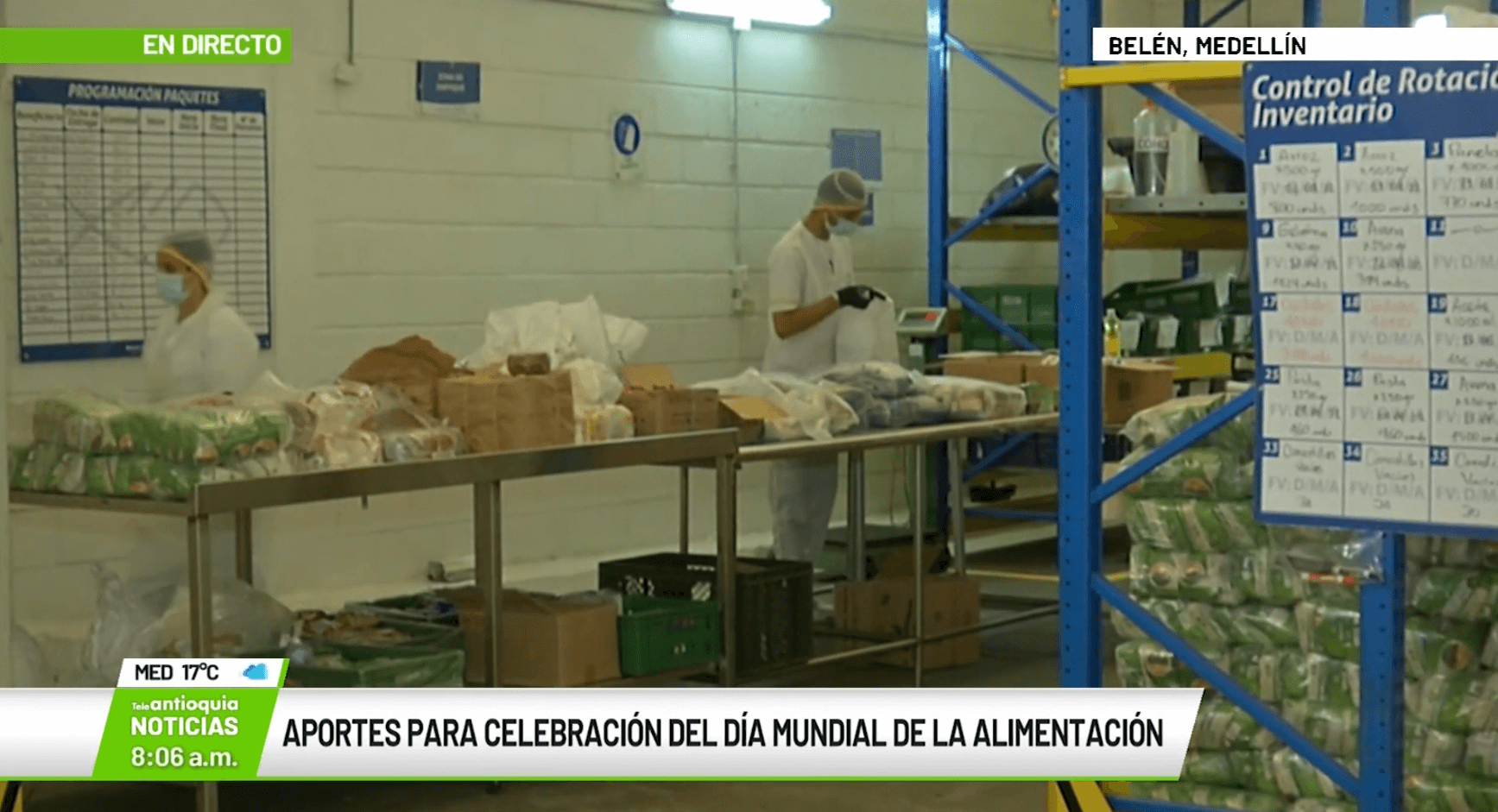 Aportes para celebración del Día Mundial de la Alimentación