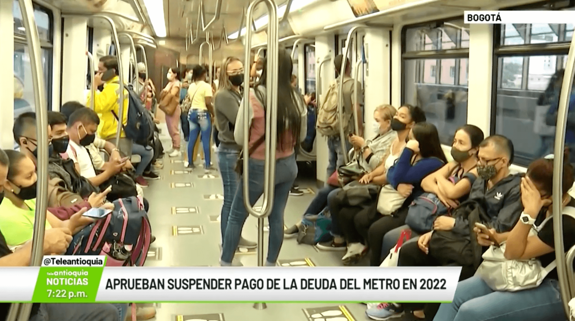 Aprueban suspender pago de la deuda del Metro en 2022