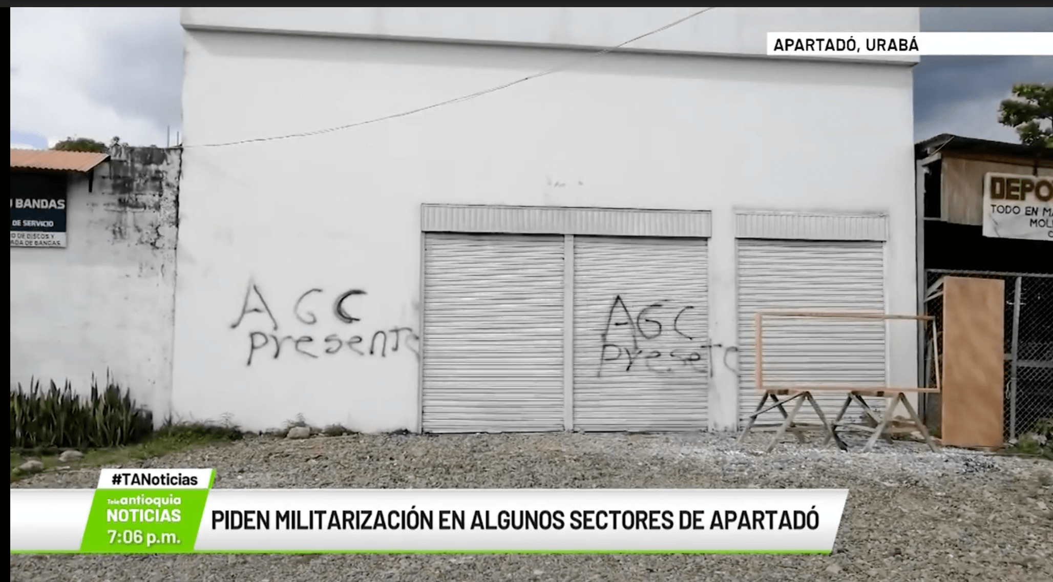 Piden militarización en algunos sectores de Apartadó