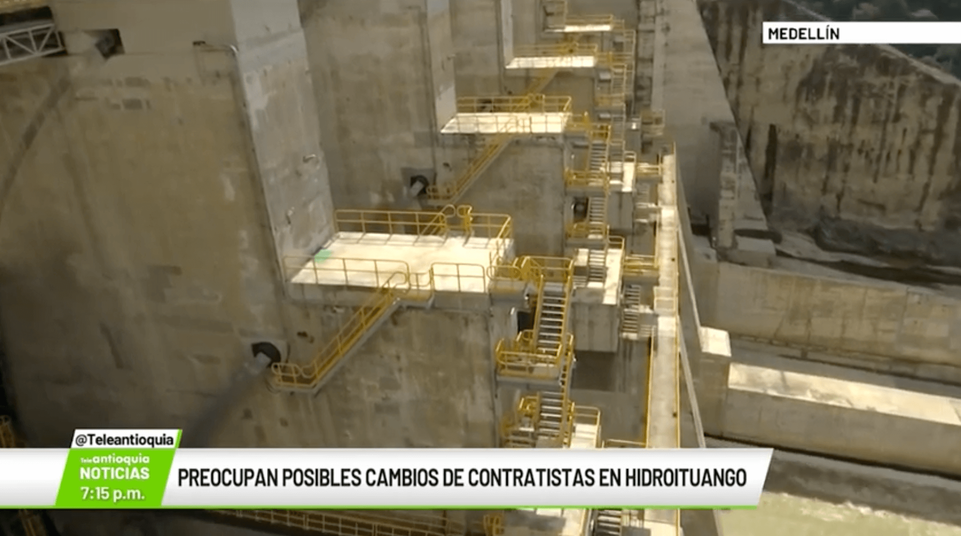 Preocupan posibles cambios de contratistas en Hidroituango