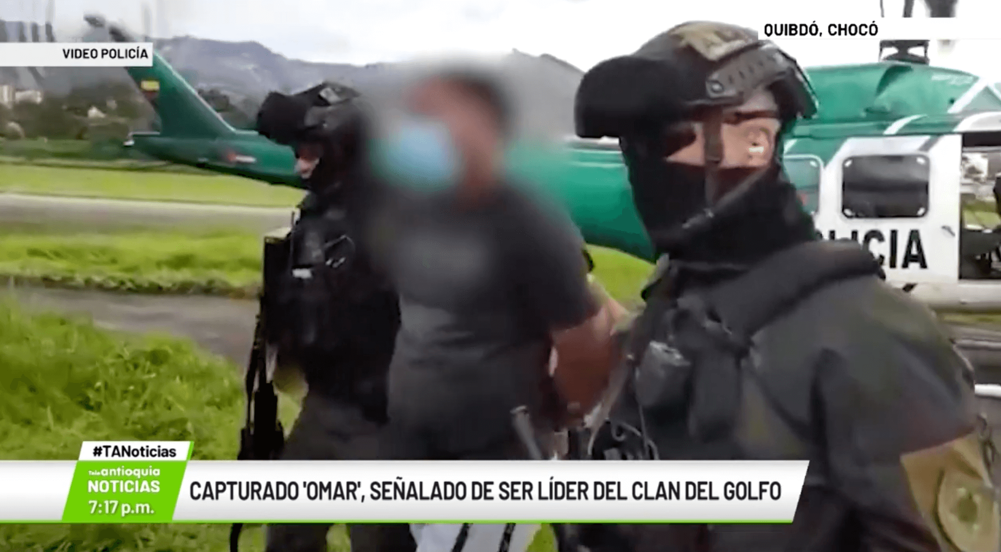 Capturado ‘Omar’, señalado de ser líder del Clan del Golfo