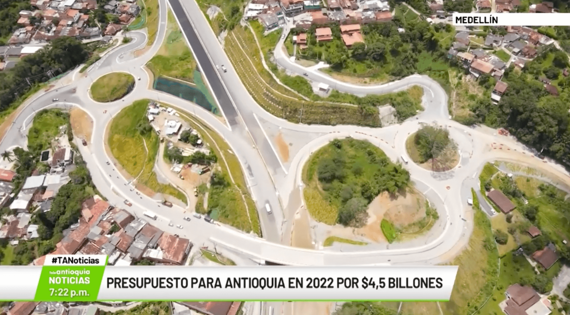 Presupuesto para Antioquia en 2022 por $4,5 billones