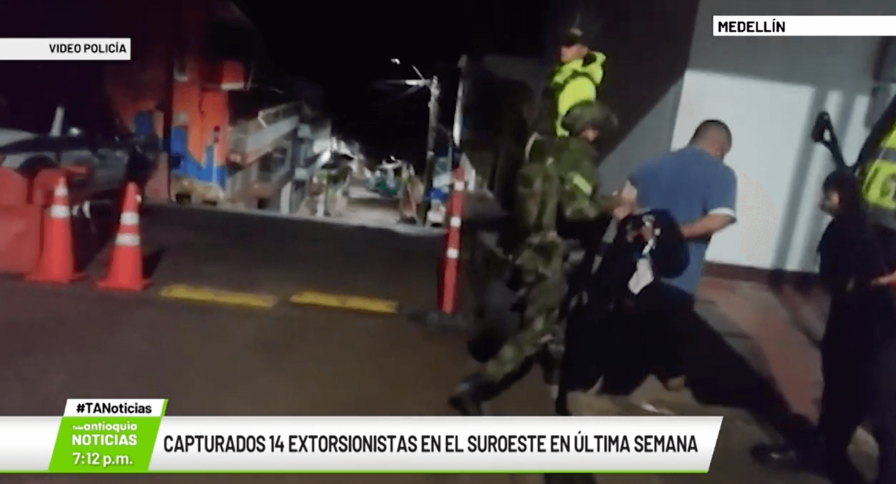 Capturados 14 extorsionistas en el Suroeste en la última semana