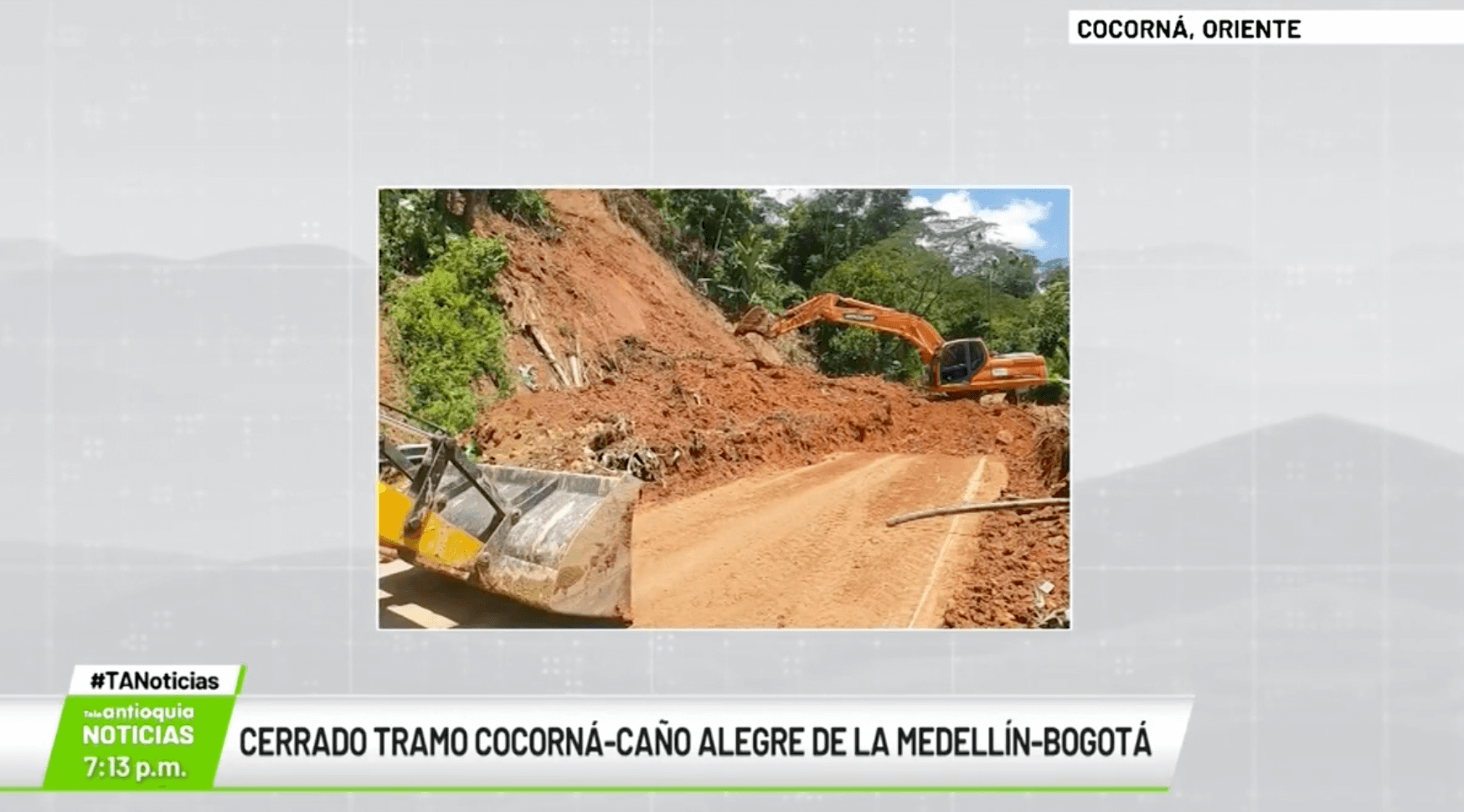 Cerrado tramo Cocorná-Caño Alegre de la Medellín-Bogotá