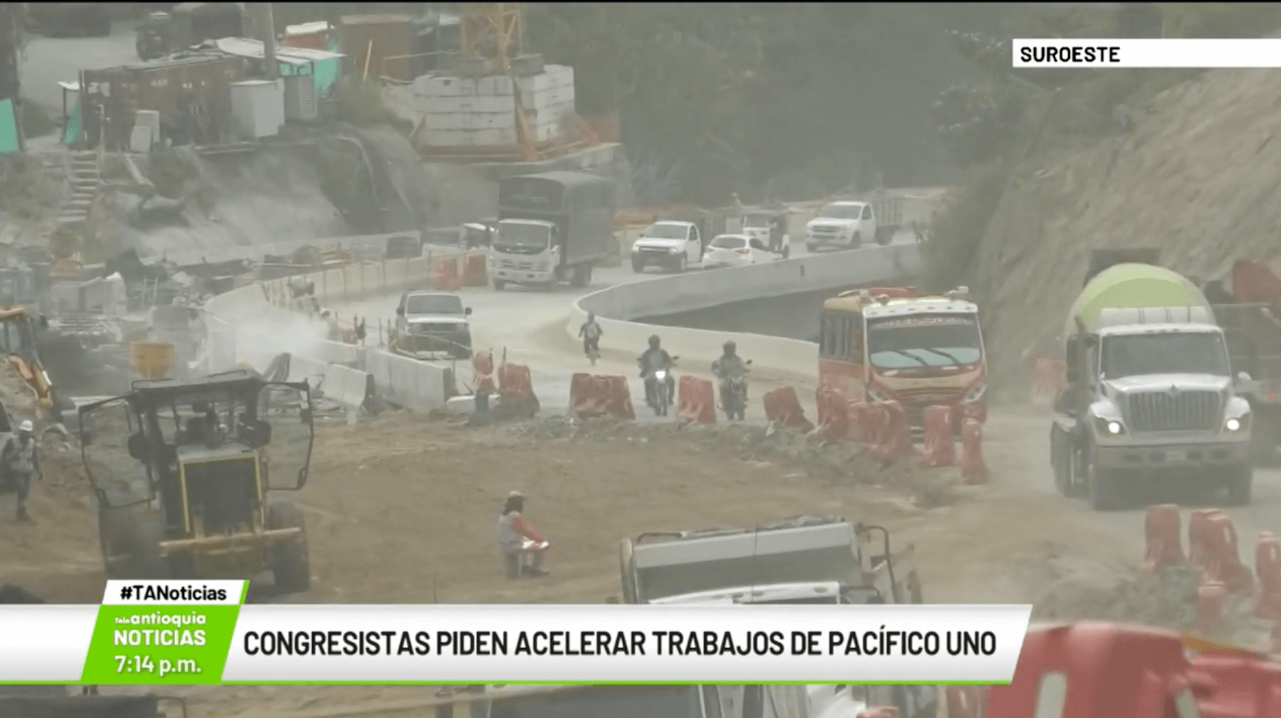 Congresistas piden acelerar trabajos de Pacífico Uno