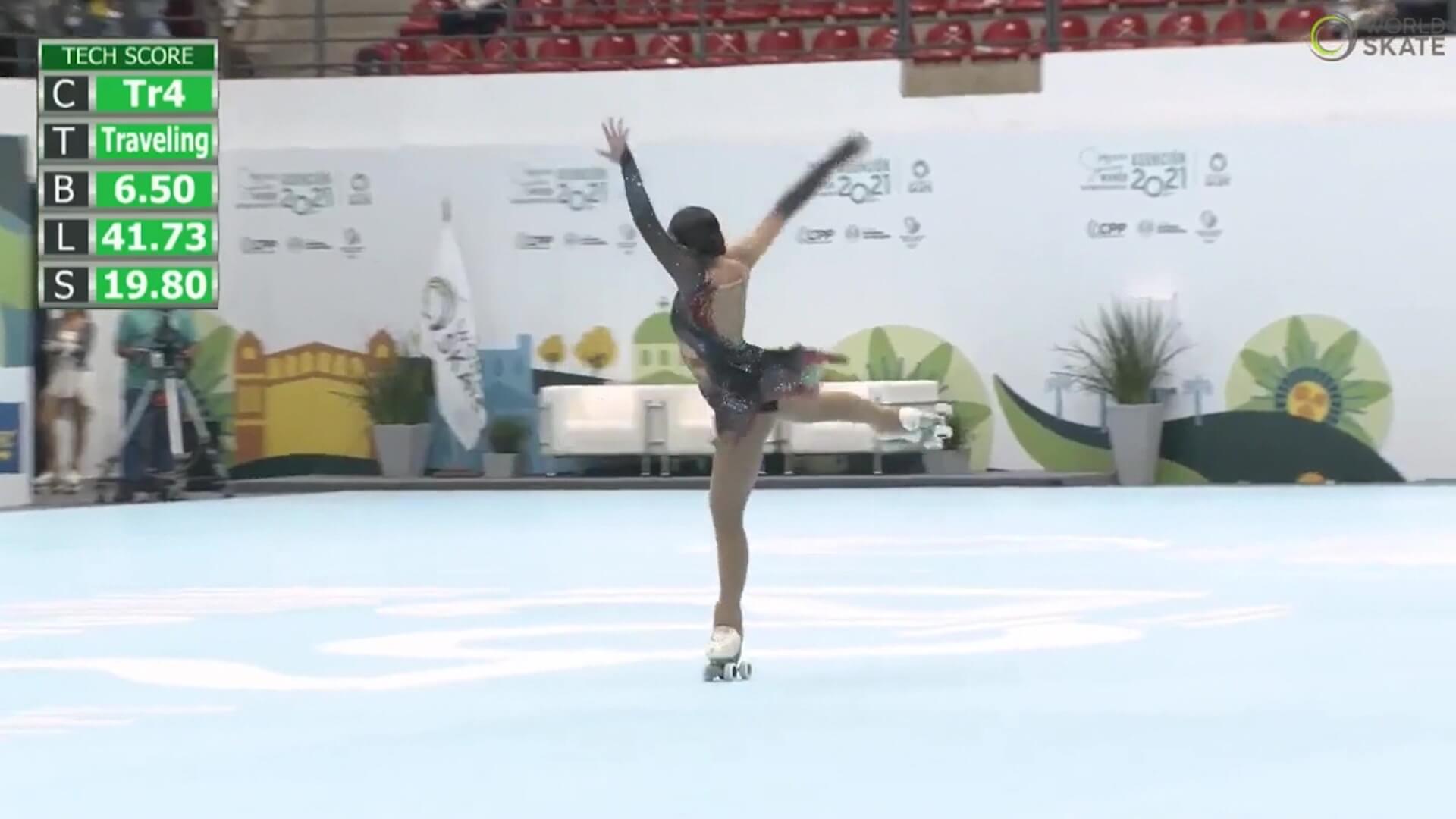 El mejor mundial de Colombia en el patinaje artístico