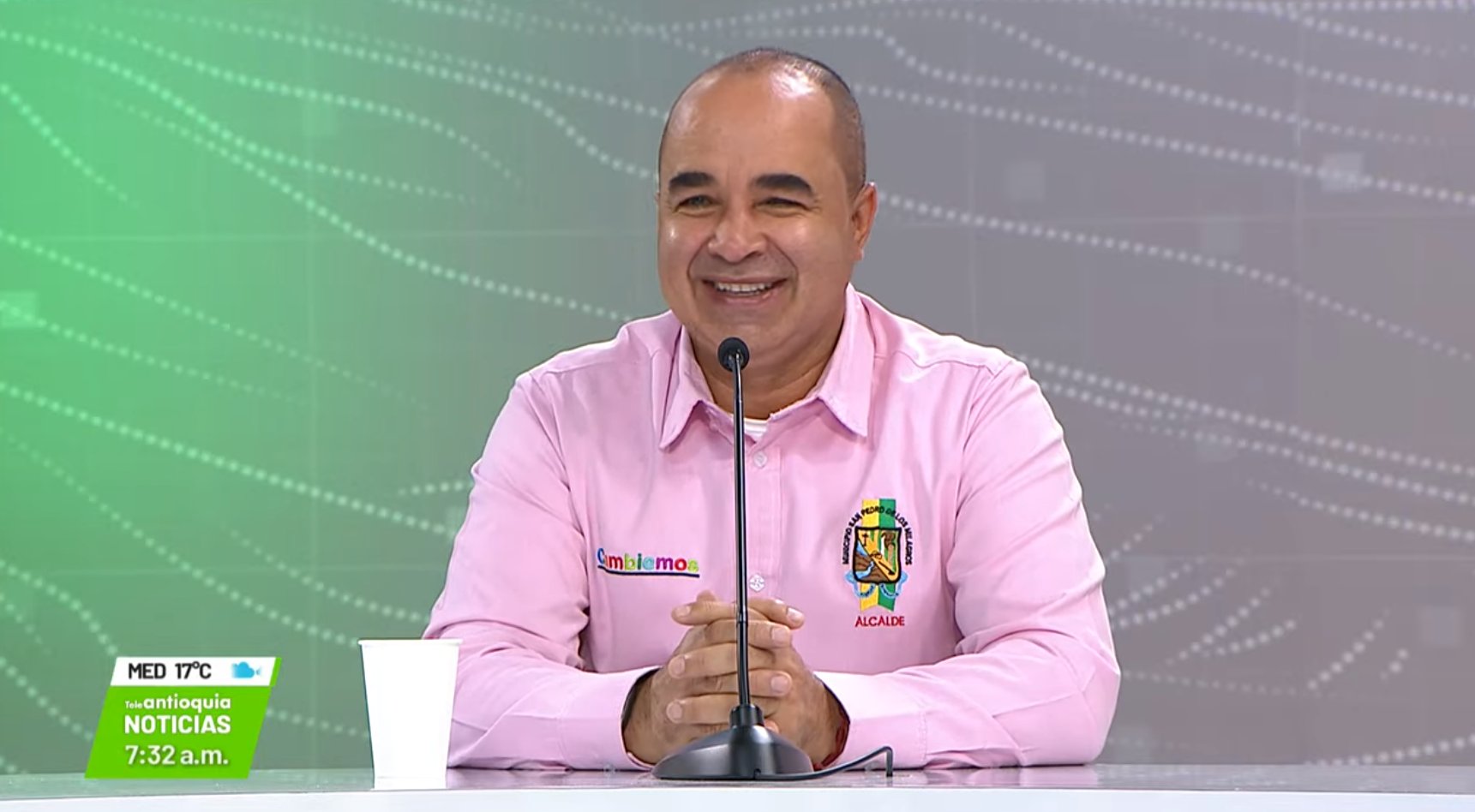Entrevista con Gustavo León Zapata, alcalde de San Pedro de los Milagros