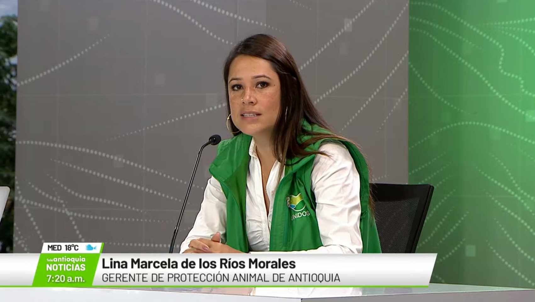 Entrevista con Lina Marcela de los Ríos, gerente de Protección animal de Antioquia