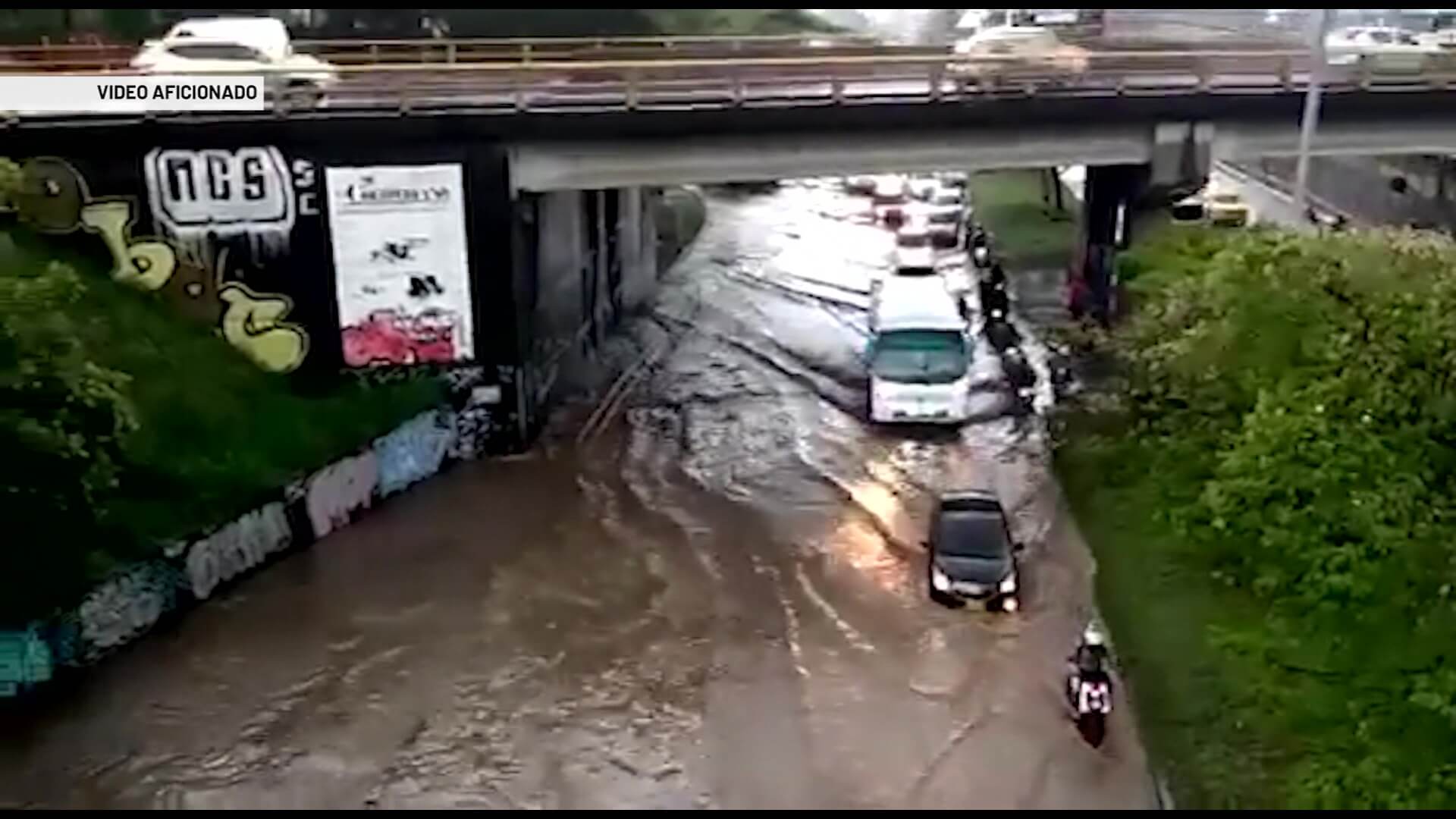 Lluvias generan inundaciones en distintos sectores
