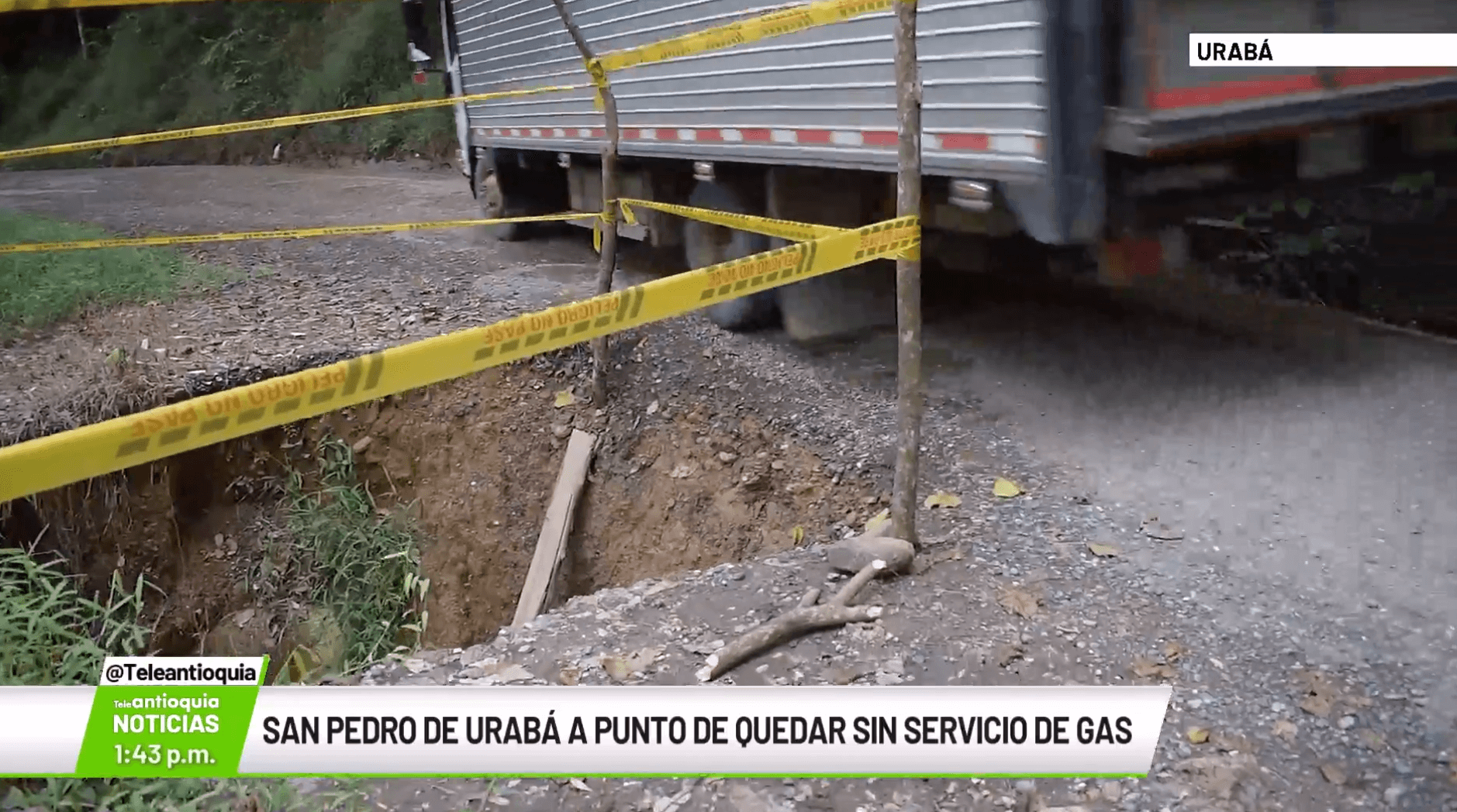 San Pedro de Urabá a punto de quedar sin servicio de gas