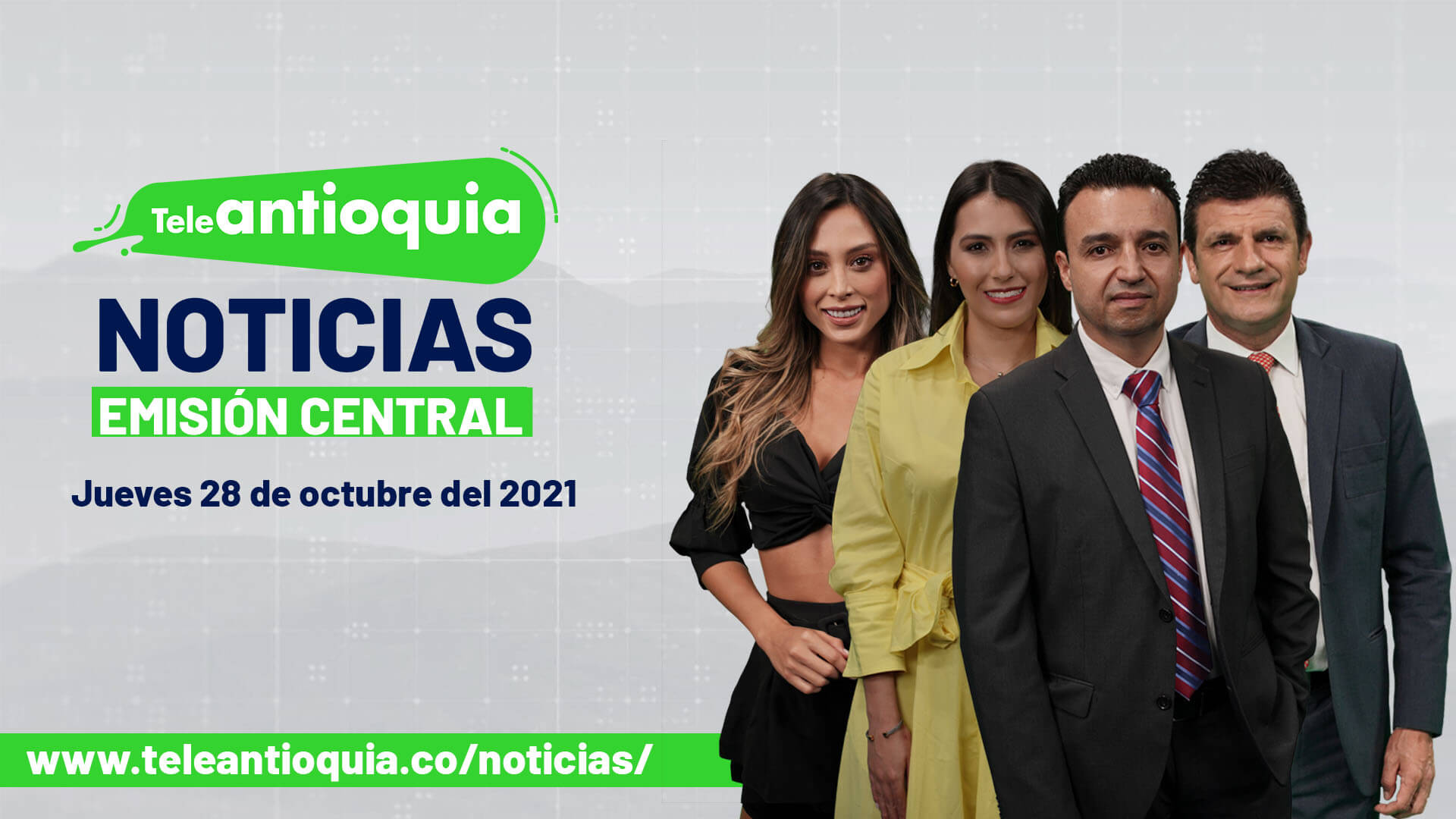 Teleantioquia Noticias – jueves 28 de octubre de 2021